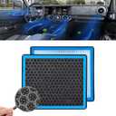 Cabin Air Filter, CF10285 Activated Carbon Air Filter to Adsorb PM2.5 Replacement, HEPA Air Conditioner Cabin Filter for Toyota 4Runner Highlander RAV4 Camry Corolla Sequoia Sienna Avalon (Blue)