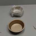 6PCS Air Fryer Jumbo Muffin Cupcake Pans, Mini Pie Pan, 4 Inch Hamburger Bun Mold, Non-Stick Air Fryer Egg Baking Pan Individual Mini Cake Pans for Baking