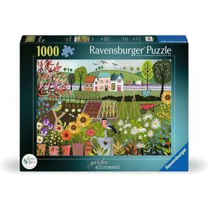 Ravensburger Garden Allotment 1000 Piece Jigsaw Puzzle | Vibrant Garden Artwork | Idyllic Nature Scene | Durable Eco-Friendly Materials