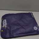 YnM Cotton Duvet Cover for Weighted Blankets (Blue White, 48''x72'')
