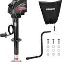 Kohree 7500 lbs Electric Trailer Jack with 7 Way Plug, 12V A-Frame Power Tongue Jack with 22" Lift, Heavy Duty RV Camper Travel Trailer Jack with Manual Crank Handle & Weatherproof Cover