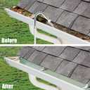 24FT Reach Telescoping Gutter Cleaning Tools from The Ground