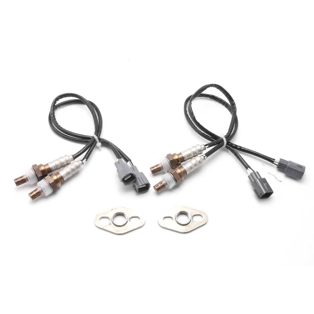 4pcs 234-4162 234-4169 Upstream and Downstream Oxygen O2 Sensor Compatible with Toyota Tundra Sequoia 2000 2001 2002 2003 2004 4.7L 4WD