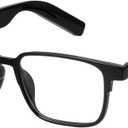 X00MEER Smart Glasses, 5.3 Bluetooth Glasses with Dual Stereo Speakers, Voice Assistant Compatible,Music &HD Calling, for Men & Women (KX32B)