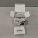 Wireless Induction Speaker 5-in-1 Bluetooth Speaker with Phone Stand, Stereo Sound, 3500mAh Rechargeable, 8 RGB Ambient Light, 360° Adjustable Holder for iPhone/ Android/ iPad, Gifts for Men Women (Black)