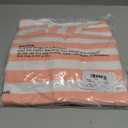 Saodimallsu Womens Striped Cardigan Sweaters Cropped Fall Button Open Front Long Sleeve Knit Sweater Coat with Pockets L