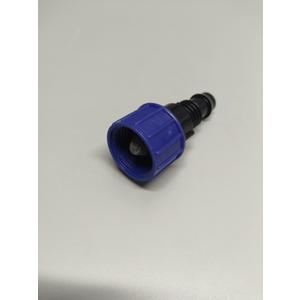 Raindrip S5900UB, Smart Loc Universal Swivel Adapter for Tubing, 3/4-Inch MHT, with Filter Washer, Drip Irrigation Fitting for 1/2-Inch, 5/8-Inch, & 0.710-Inch Supply Tubing and Dripline, Black/Blue