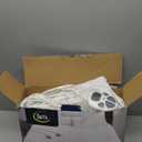 Serta Heated Mattress Pad Twin XL - Deep Pocket, 10 Heat Settings, Auto Shut Off, ETL Certified, Machine Washable, White