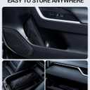 Proadsy Windshield Sun Shade Umbrella for Hyundai Ioniq 5 2022-2025 2026 Foldable Car Umbrella Sunshade with Soft TPU Handle Spring Structure Crystal Cooling Material Protect Car from Rays & Heat