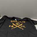 Shaolin Kung Fu Martial Arts Broadsword T-Shirt, Small, Black