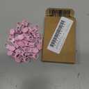 uxcell 20 Pcs Zipper Sliders, #5 Zipper Metal Repair Replacement with Zip Pull No Sewing Required for Sewing Bags Wallets Jackets Closed-End Zippers Repair, Pink