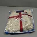 BlueBlue Rabbit Duvet Cover Set Queen 100% Cotton Bedding for Kids Boys Girls Teens Cartoon Cute Bunny on White 1 Kawaii Animal Full Comforter Cover 2 Pillow Shams, Queen (Buka)