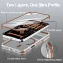 Magnetic for iPhone 17 Pro Max Case, Built-in Screen Protector