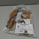 Amazon Essentials Women's Casual Thong Sandal with Ankle Strap (7.5, Brown)