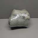 H.VERSAILTEX Sage Bathroom Rugs, Bath Mat Set of 2 Extra Thick Chenille Striped Pattern Shaggy Bath Rugs for Bath Room, Non Skid Bath Mats for Bathroom Floor (32 x 20 Plus 24 x 17 - Inches)