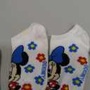Disney Girls' Minnie Mouse 5 Pack No Show Socks, 6-8.5 yrs old, Assorted Bright Multi