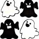 80PCS Halloween Ghost Napkins – Disposable Scary & Funny Paper Napkins for Halloween Party Decorations, Trick or Treat Supplies, Haunted House Table Decor, Spooky Tableware