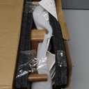 Getstar Elevated Ceramic Dog Cat Bowl Set - 1.8-Cup Raised Feeding Bowls with Non-Slip Wood Stand - Small Pet Dishes for Food and Water - Ideal for Cats and Puppies