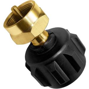 DOZYANT Propane Refill Adapter, LP Gas Cylinder Tank Coupler - Fits QCC1 / Type1 Propane Tank and 1 lb Throwaway Disposable Cylinder Propane Bottle Connector