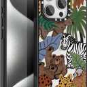 for iPhone 15 Pro Cartoon Animal Clear Phone Case