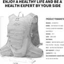 IX INOXTO Running Hydration Vest for Men Women Water Backpack for Running 3L Running Hydration Pack for Trail Running Marathon Race Hiking
