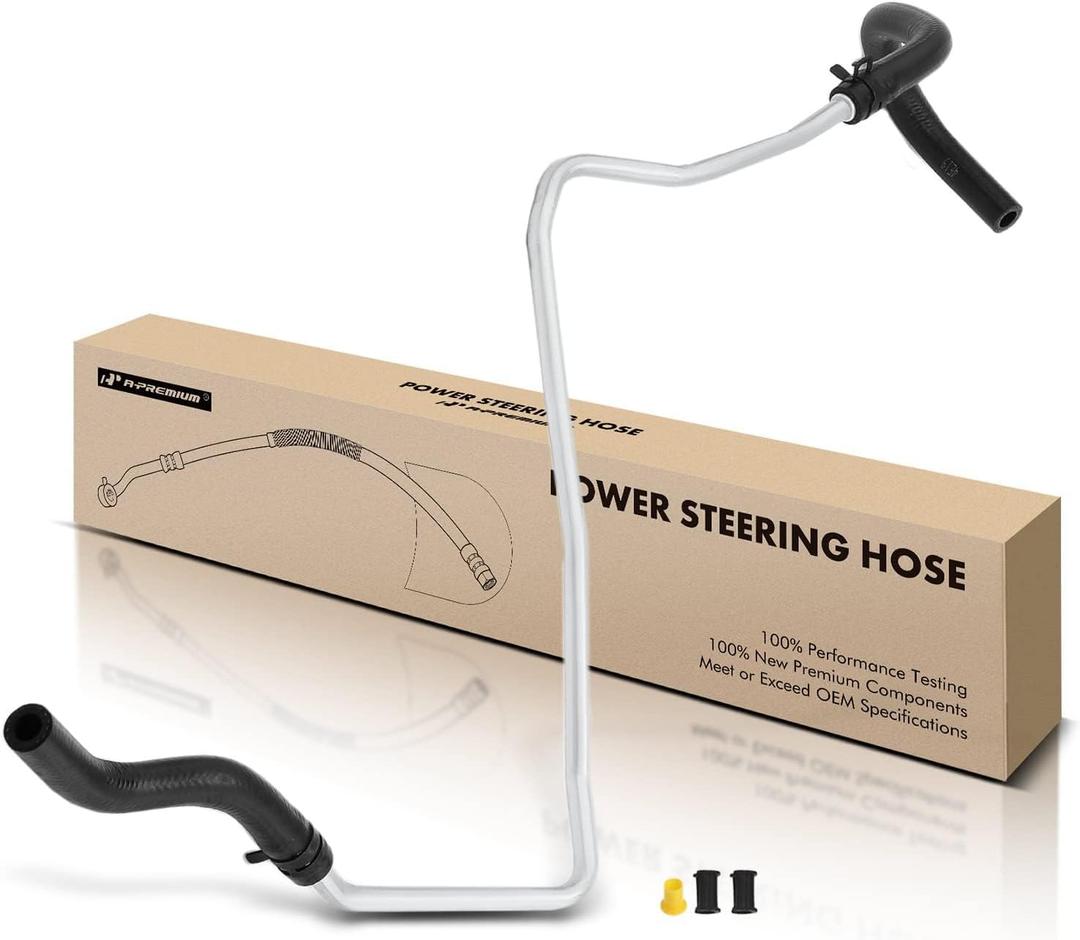 A-Premium Power Steering Return Line Hose Assembly Compatible with Lexus RX330 2004 2005 2006, 3.3L, Pipe To Reservoir