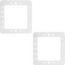 2Pack SPX1091G Butterfly Gasket Replacement for Hayward Skimmer - Fits SP1091LX, SP1091WM & Dyna-Skim Above Ground Pool Skimmers