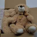 5 Pack Teddy Bears Bulk 13.5 inich Teddy Bear Stuffed Animal Baby Shower Decorations for Centerpiece Gifts for Christmas Valentine's Mother's Day for Kids or Adults (5 Light Brown)
