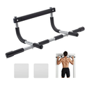 Ally Peaks Pull Up Bar for Doorway | Thickened Steel Max Limit 440 lbs Upper Body Fitness Workout Bar| Multi-Grip Strength for Doorway | Indoor Chin-Up Bar Fitness Trainer for Home Gym Portable