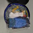 Snow-Chains Easy Install Tire-Chains, One-Pull Fit Design Tire Snow Chains for Passenger Cars, Sedan, SUVs, Emergency Winter Tire Traction Car Tires 185 195 205 215 225 - Set of 2 (KN90)