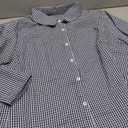 Button Down Shirt for Women Spring Summer Tops Long Sleeve Business Dressy Casual Blouses Collared Work Outfits Clothes, Size 2XL