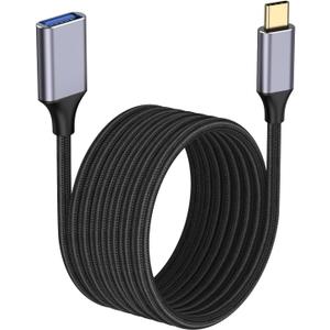 Pastall USB Female to USBC Male Cable Adapter(2M/6.6 Ft),USB Female to USB-c Cable,Typec to USB3.0 Adapter,usba to usbc Male for Phone/Laptop/Tablet/Switch USBC Device