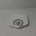 Adamson A25 Scales for Body Weight - Up to 400 LB - 5.3" Dial on 12.4" x 10.2" Platform - Anti-Skid Rubber Surface - High Precision Bathroom Scale Analog - Durable with 20-Year Assurance - Full White