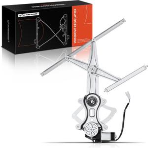 A-Premium Front Driver Side Power Window Regulator with Motor (2-Pin)