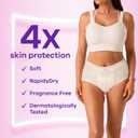2 x Always Discreet for Sensitive Skin Underwear, Four Times Skin Protection, Dermatologically Tested, Fragrance-Free, Maximum Absorbency, Small/Medium, 28 Count