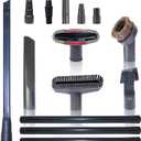 Household Cleaning Kit Attachments Vacuum Cleaner Accessories Universal Vacuum Hose Adapters Flexible Crevice Tool for Dryer Lint Vent Trap Cleaner