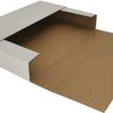 ROTCH 200 Pack 11.125x8.625x2'' Small Shipping Boxes, White