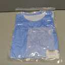 LilyCoco Womens Crew Neck T Shirts Summer Cute Basic Ombre Short Sleeve Tops Blue Large (Blue, L)