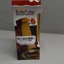 851 One Click Stick Butter Cutter with Stainless Steel Blade, Yellow