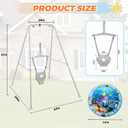 Baby Jumper with Stand, Baby Jumpers and Bouncers for Indoor and Outdoor