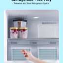 Mini Ice Cube Trays for Freezer - 0.6 IN Tiny Round Pebble Nugget Ice Mold Trays with Lid and Bin, Crushed Ice Trays Makes 104x4 pcs Ice balls - Easy Release Ice Maker for Cocktails, Drinks, Whisky