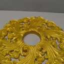 Ekena Millwork CM19ORRGS Orrington Ceiling Medallion, Rich Gold