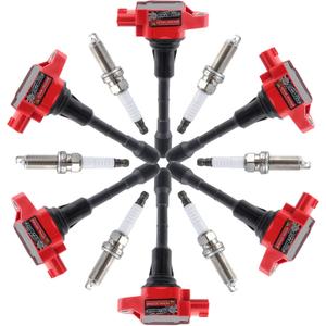 CarBole Ignition Coils with Spark Plug, Fits for Nissan Pathfinder/Altima/Maxima/Murano/Quest/Infiniti G25/EX35/FX35/G35 3.5L V6 Pack of 6Pcs Replacement UF550 C1670