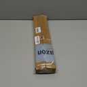 GXOACKJ Curtain Rods for windows 28-78 inch, 5/8 inch Decorative White Splicing Heavy Duty Metal Curtain Rod set with Brackets