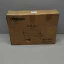 UPGOGO Folding Bed Rail for Toddlers,Baby Bed Rail Guard with Reinforced Anchor Safety System,Fit Bunk,Full Size,Queen,King,Twin(Grey,43"x23.6")