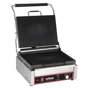 Winco Single Commercial-Grade Panini Grill Press