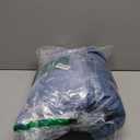 WONGS BEDDING Blue Quilt Set Queen Size, Bohemian Stripe 3 Pieces Quilts Bedspread Set Boho Lightweight Microfiber All Season Bedding Coverlet Set for Queen Bed (96"x90")