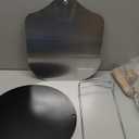 Amazon.com: Hisencn 13" Round Pizza Steel for Oven & Grill  Ceramic Baking Steel Pizza Stone Set with Rack, Pizza Peel, Cutter & Dough Scraper, Crack-Resistant & High Heat Conductivity for Crispy Crust : Patio, Lawn & Garden