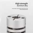 GND Flexible Shaft Coupling 5 to 5mm Diameter 26mm Length 35mm for Printing Machine Servo Electric Motor(5x5)