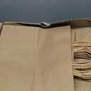 COGLARING 130 Pcs Brown Kraft Paper Bags with Handles - Bulk Assorted Sizes for Retail, Takeout, Bakery & Party Favors | Durable Shopping & Gift Bags for Merchandise, Small Business & Hospitality